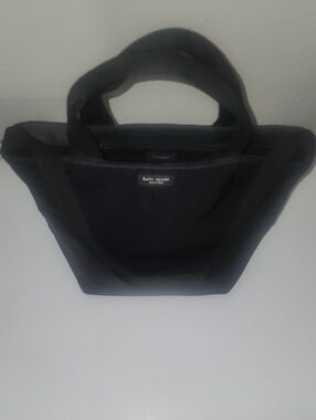 Kate Spade Black Nylon Tote Bag